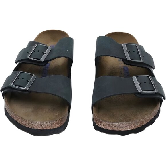 Birkenstock Arizona Black Womens Sandals Size 10 Wide US New 41 EU - Picture 5 of 6